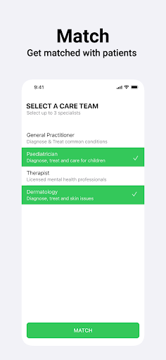 Android application Doctorbase - Providers screenshort