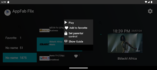 App preview