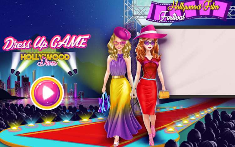 Dress Up Game Hollywood Divas - New - (Android)