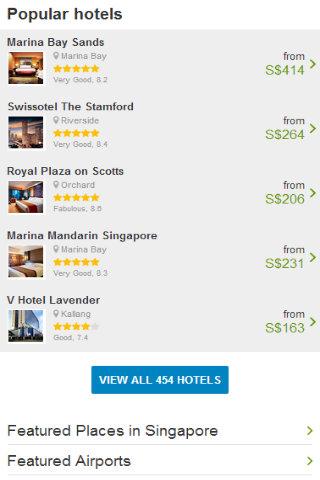 Singapore Hotel 80 Discount