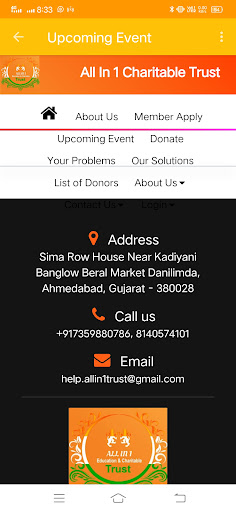 All In 1 Charitable Trust Screen 3