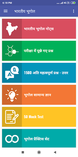 Indian Geography Notes IN HIND Screenshot 1 - AppWisp.com