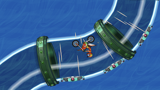 Android application Moto X3M Bike Race Game screenshot