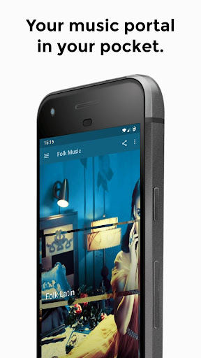 Android application Folk Music Radio screenshort