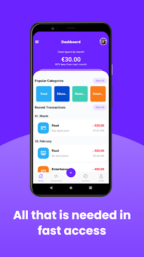 Rocky App - Money Manager Screen 3