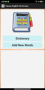 Hausa English Dictionary 2.1 APK screenshots 2