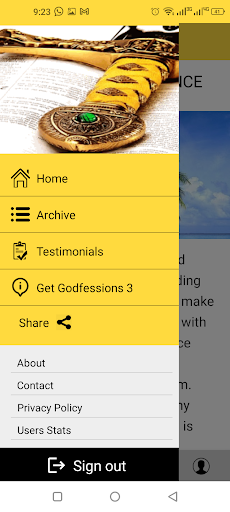 The Godfessions App Screen 3