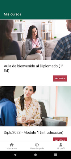 Android application Campus CETECIC screenshort