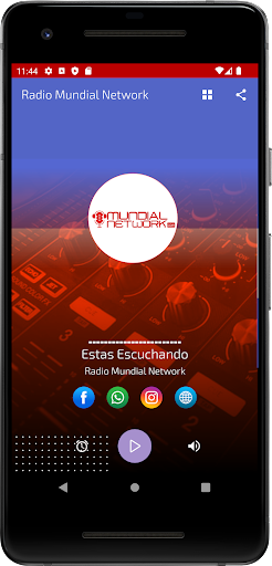 Android application Radio Mundial Network screenshort