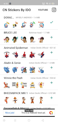 CARTOON STICKERS BY IDO Screen 2