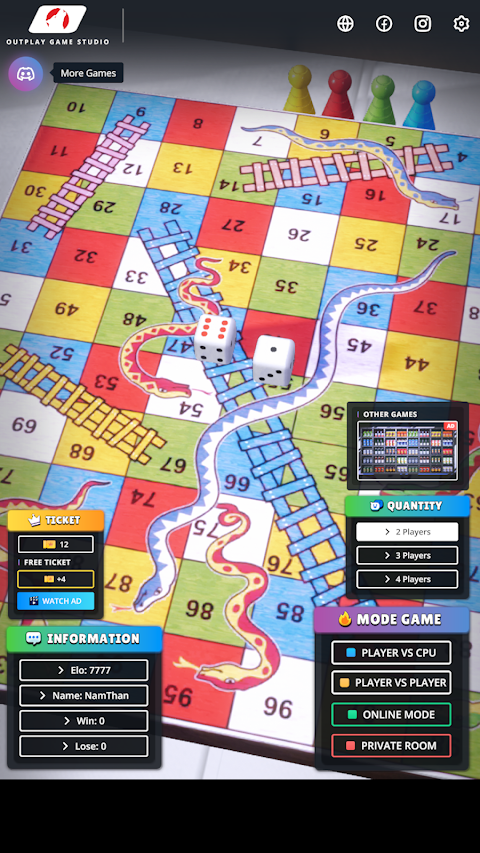 Snakes And Ladders 3D Onlineのおすすめ画像4