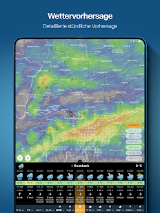 Ventusky: Wetter & Regen Radar Screenshot