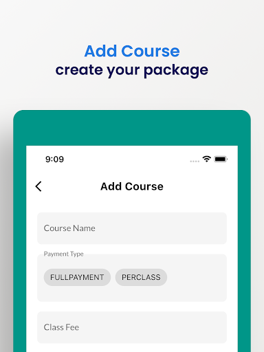 Screenshot of Schedule Flow - Track Students