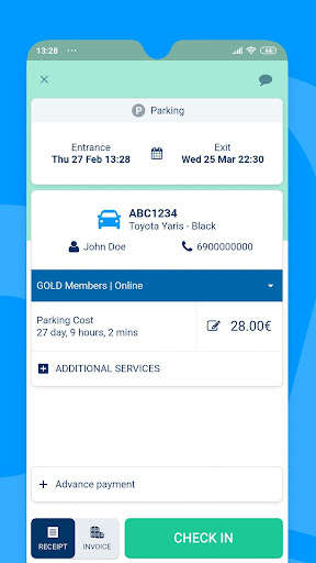 Parkadoro - Parking Software Screen 2
