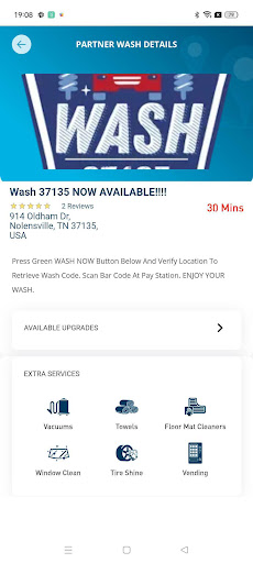 WashMe Screen 3