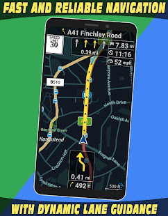Map of UK - Offline Maps and GPS Navigation Finder