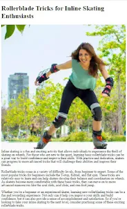How to Do Rollerblade