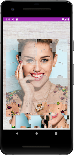 Jigsaw Puzzle Miley Cyrus Screen 2