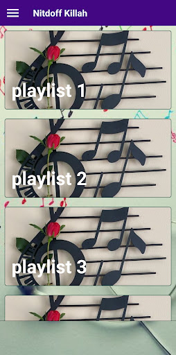 Android application Nitdoff Killah's songs screenshort