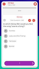 Captura de Pantalla 7 GK Quiz General Knowledge App android