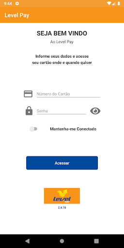 Android application Level Pay screenshort