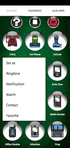 Cellular Phone Ringtones Screen 2