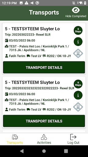 Sluyter Driver Screen 3