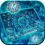 Blue Galaxy Mandala Keyboard Theme icon
