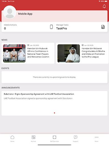 UAEFA Connect screenshot 4