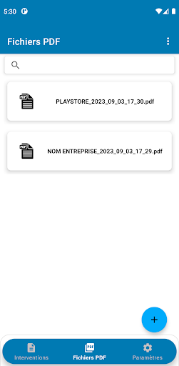 Rapports Screen 2