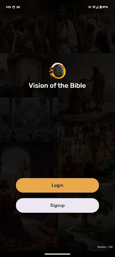 Android application Vision of the Bible screenshort