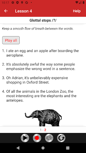 Fluent English Speech Screen 3