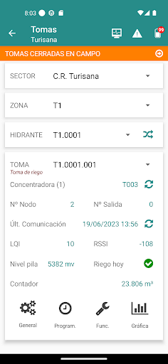 Android application HP3 Técnicos Turisana screenshort