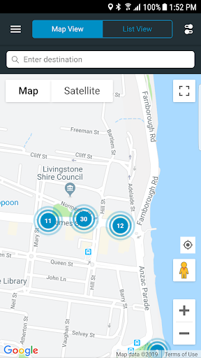 Capricorn Coast Smart Parking Screen 2