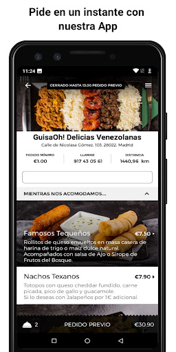 Android application GuisaOh! Delicias Venezolanas screenshort