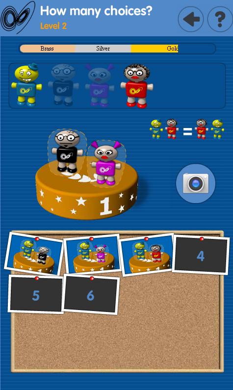 Android application AtrMini - Math games screenshort