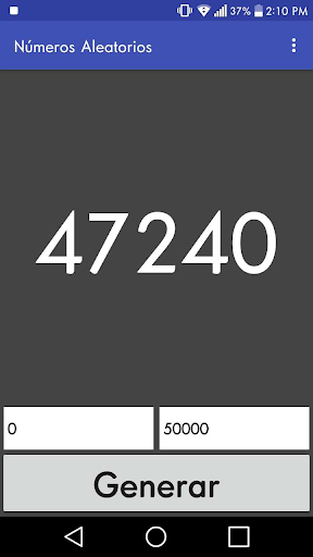 Random Numbers: Aleatory Screenshot 3 - AppWisp.com