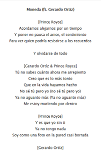 Prince Royce Lyrics