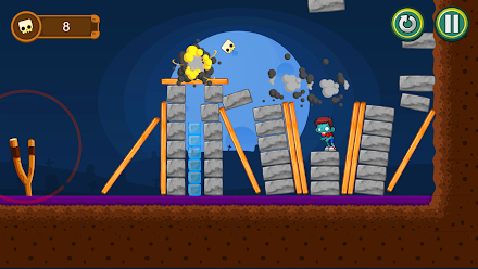 Angry Zombies Catapult Games Screen 3
