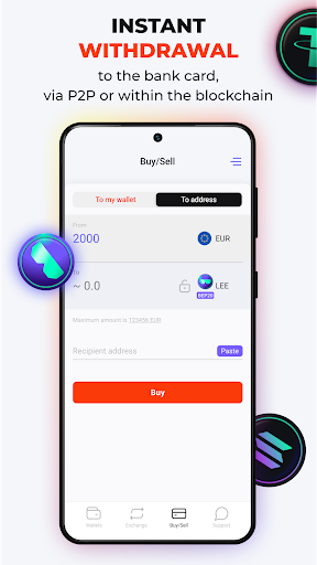 Cheelee DeFi Wallet Screen 3
