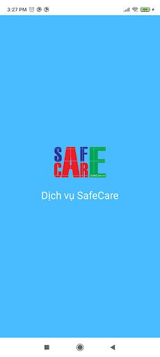 Android application Safe Care screenshort