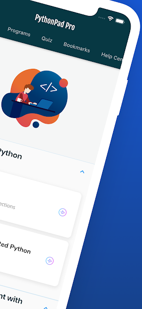 Captura de Pantalla 3 Learn Python 3 Coding [PRO] android