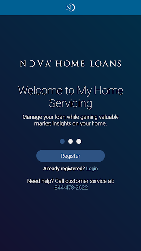 MyNOVA Servicing Screen 2