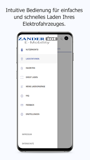 ZANDERiot E-Mobility Screen 2