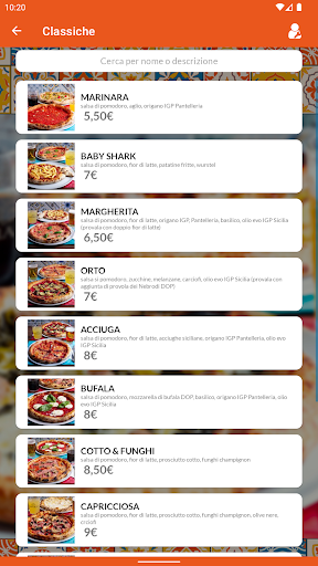 Curò Pizzeria Screen 3