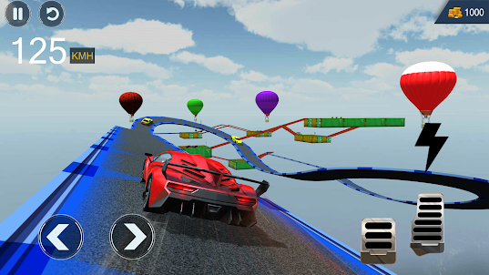 GT Car 3D Stunt Mega Ramp Game