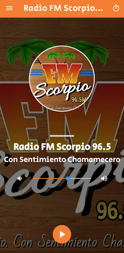 Android application Radio FM Scorpio screenshort