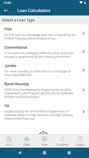 Screenshot of APM Mobile