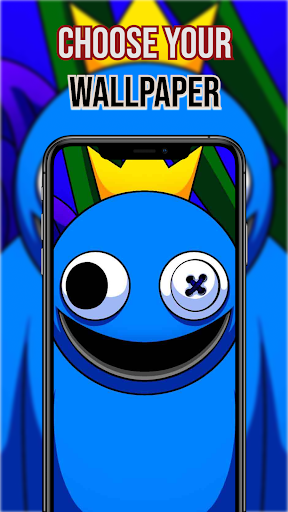 Rainbow Friends Blue Wallpaper