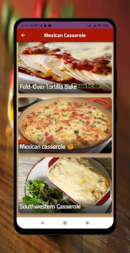 mexican foods Screen 3